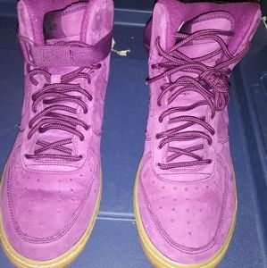 AIR FORCE 1 HIGH "BURGUNDY"